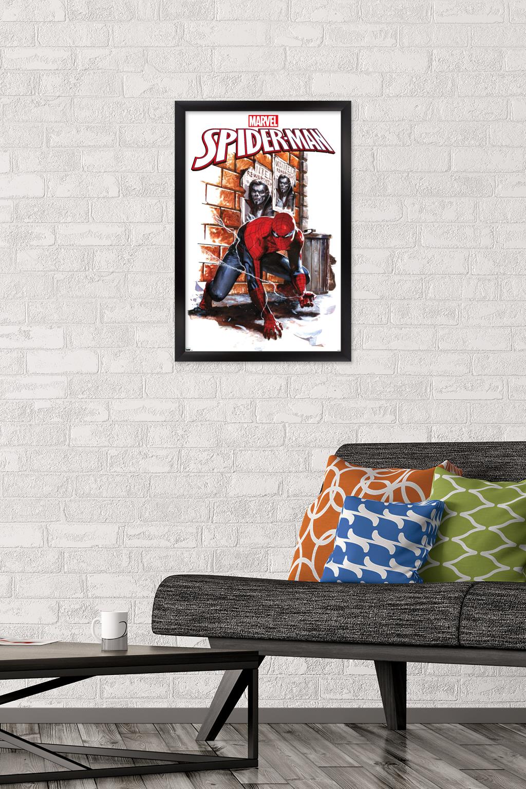 Marvel Comics - Morbius - Friendly Neighborhood Spider-Man #1 Wall Poster, 14.725" x 22.375", Framed