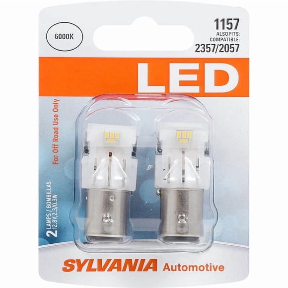 Sylvania Silverstar Pièce de Fabricant No : 1157SL.BP2 Ampoule de Feu Arrière - DEL