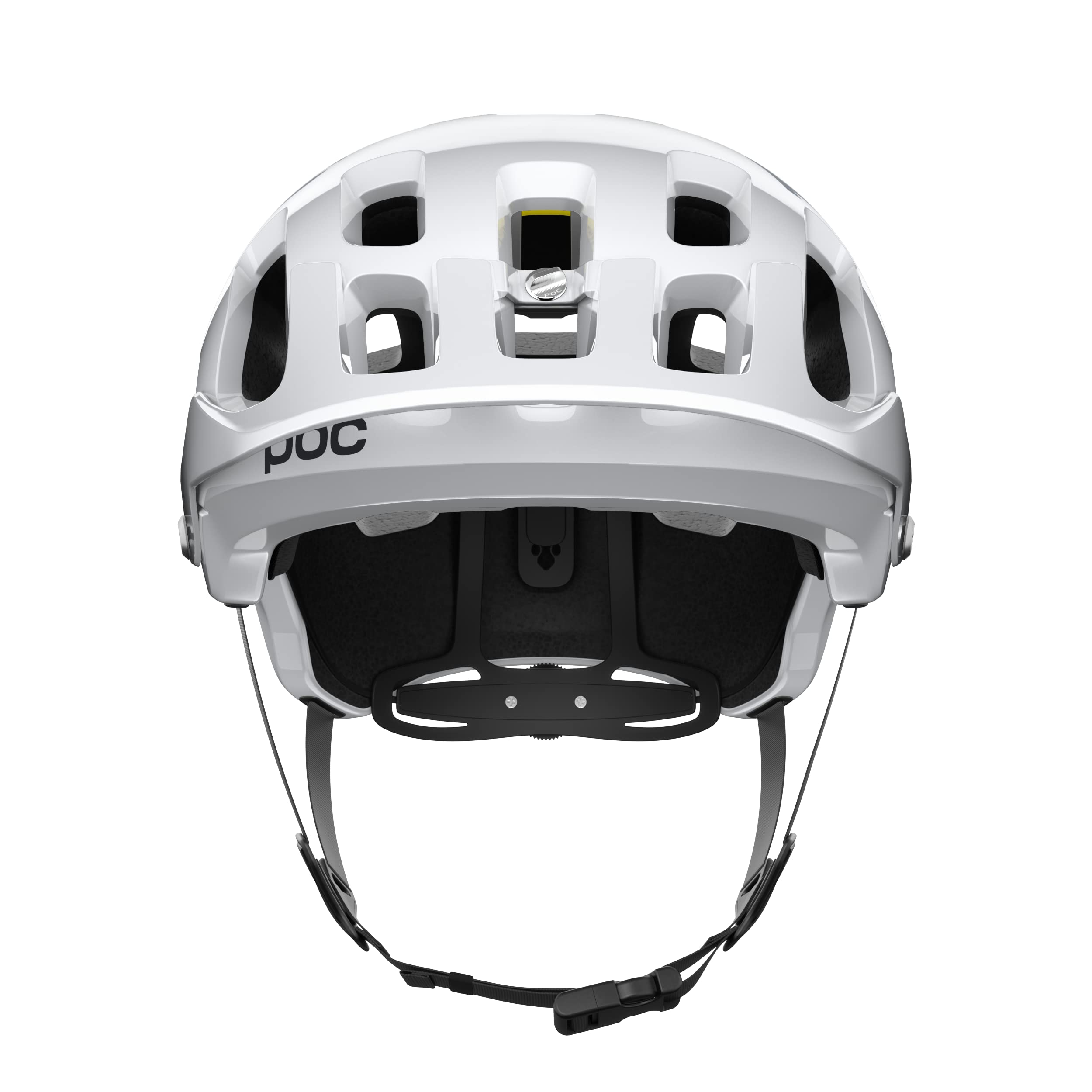 POC Cycling Tectal Race MIPS Helmet Adult Unisex - White/Black Small 51cm - 54cm