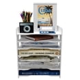 thumbnail image 2 of Desktop File Paper Organizer, Office Paper Letter Tray A4 Paper Holder Document Storage Rack for Home, Office, Study - 7 Tier, 2 of 5