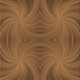 thumbnail image 1 of Ahgly Company Machine Washable Indoor Square Transitional Saddle Brown Area Rugs, 6' Square, 1 of 7