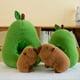 thumbnail image 4 of Juguete de Peluche de Carpincho de Aguacate, Animal de Peluche de Carpincho Realista, Suave, Carpincho de Peluche, Muñeco de Almohada de Comida de Aguacate de 45 cm, 4 of 4