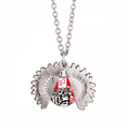 thumbnail image 1 of El libro de papel rojo del Presidente Mao masas Collar de girasol collar collar collar colgante, 1 of 3