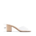 thumbnail image 2 of DREAM PAIRS Women's Low Heels Sandals Mule Heels Block Chunky Heeled Sandals Slide Sandals Slip on Square Toe Casual Dress Comfortable Pumps Shoes, 2 of 8