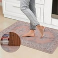 thumbnail image 4 of Washable Entryway Runner Area Rug : 2x3ft Stain Resistant Small Entry Rug Boho Doorway Throw Rug Non Slip Laundry Room Floor Carpet for Bedroom Bedside Kitchen Indoor Home Decor Doormat, 4 of 6