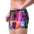 thumbnail image 2 of Susaid cute dogs of different breeds Print Men's Mesh Boxer Briefs Cooling Breathable Sports Underwear Wide Waistband Boxer Briefs W/Fly-X-Large, 2 of 5