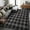Gray, variant on Pentantan 5’x 8’ Shag Area Rugs, Soft Fluffy Modern Checkered Indoor Carpet for Living Room Bedroom, Camel & White