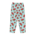 thumbnail image 5 of Naloa Watermelon Print Women’s Ultra-Soft Comfy Pajama Lounge Pants with Pockets & Drawstring, 5 of 8