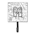 thumbnail image 1 of Carolines Treasures CJ2007-MSH4 Letter M Musical Note Letters Leash & Key Holder, 1 of 1