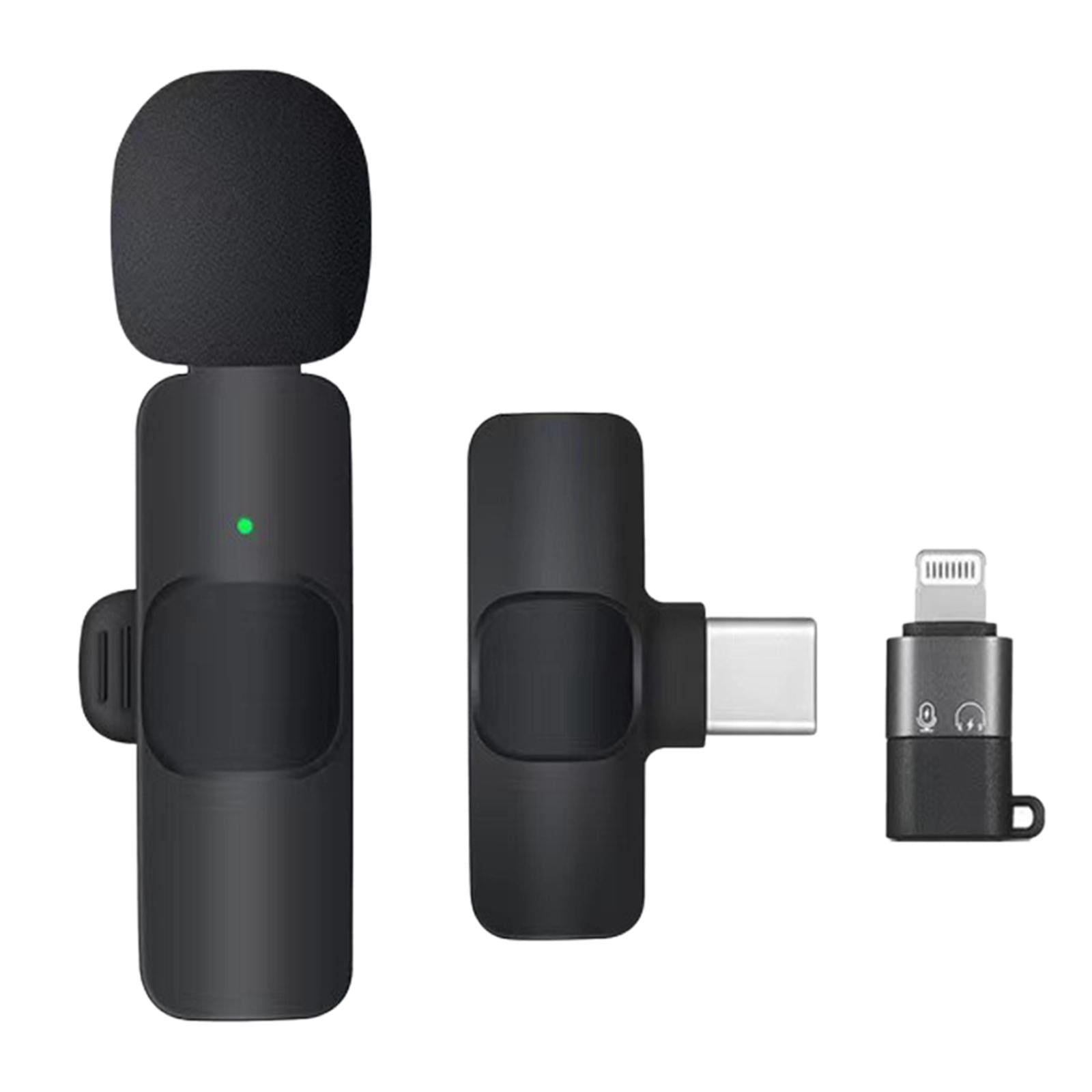 Micro Cravate Sans Fil Avec Réduction De Bruit - Plug & Play Compatible IPhone, Android, PC Pour Streaming - 2