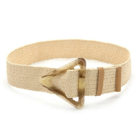 

JUNTEX Stretch Waist Belts for Women Fashion Boho Ladies Braided Skinny Dress Belt