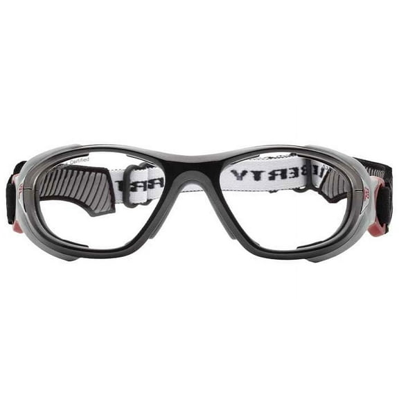 Liberty Optical Rec Sports Spec Protective Eyewear – Helmet Spex Youth Grey/Red