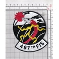 thumbnail image 2 of 497th FIS Patch - Sew on, 4.5", 2 of 2