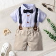 thumbnail image 2 of Boys 2 Piece Pajamas,Kids Short Summer Sleepwear Set,6-12 Months 12-24 Months 2t 3t 4t 5t 6t 7t Children Boys Cozy Short Sleeves And Shorts Pjs,Beach 5 Years, 2 of 7