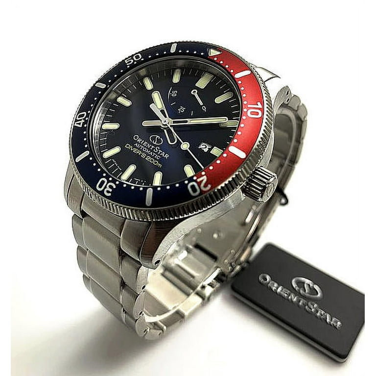 Orient Orient Star Automatic Diver s 200 Meters Blue Dial Pepsi Bezel Men s Watch RE AU0306L00B