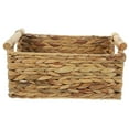 thumbnail image 5 of HEALEEP Woven Rattan Storage Basket in Khaki, 12.6x8.7x6.3 Inches, and Stylish Home Organizer, 1 Piece, 5 of 8