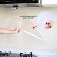 thumbnail image 3 of Clear Self Adhesive Shelf Liner, Multipurpose Protective Liner For Cabinets And Countertops, 1 Roll Of Heat Resistant Waterproof Oil-Proof PET Material For Home Office Use, 3 of 8