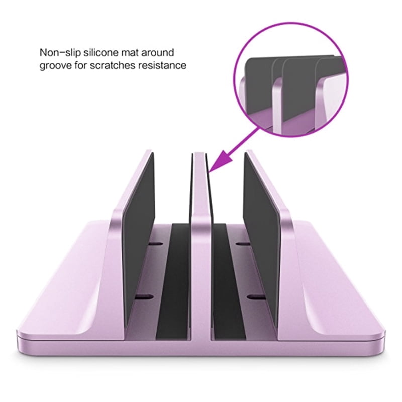 Vertical Laptop Stand Aluminium Portable Notebook Mount Support Base Holder