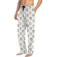 thumbnail image 4 of HPINK-T Pajama Pants Men Sleepwear Lounge Pants Pjs Bottoms with Pockets, 4 of 7