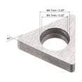 thumbnail image 3 of Unique Bargains Carbide Insert Seat Shims MT1603 Lathe Thread Shim Seats 5 Pack, 3 of 6