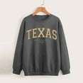 thumbnail image 2 of Women Blouses Melanin Sweatshirts for Women Petite Womens Sweatshirts Workout Sweater Long Sweat Shirts Yoga with plus Size Clothes Long Sleeve Pack Sweatshirt Warm 9 Sweat Shirts Teenager Dark Gray, 2 of 4