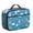 Basketball and Hotdog, variant on Basketball and Jersey Black Pattern Insulated Lunch Bag Teens,Bento School Lunch Bag for Teens for Work,Picnic or Travel 10.6x7.7x4.3 Inches,12 Can Capacity