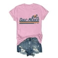 thumbnail image 2 of Tnhcen Women's Simple Print Short Sleeve Crewneck T-Shirts | Plus Size Friendly S-3XL | Polyester Spandex Blend Basics, 2 of 3