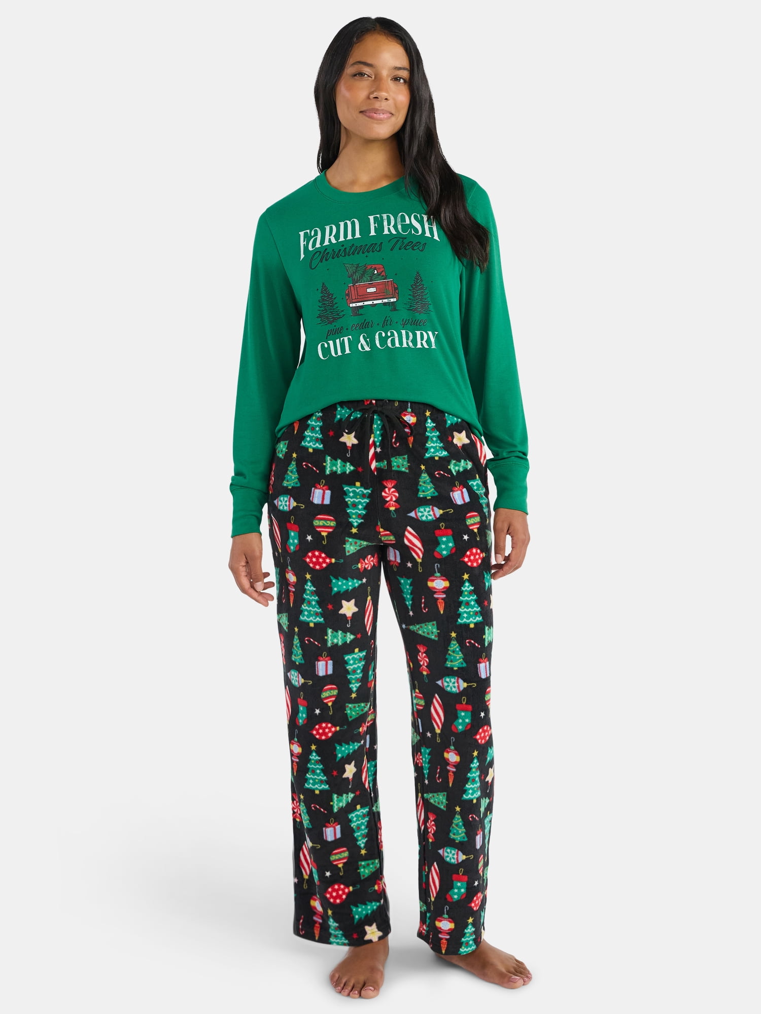 Women's and Women's Plus Christmas Sleep Pants from Holiday Time, Sizes S-3X