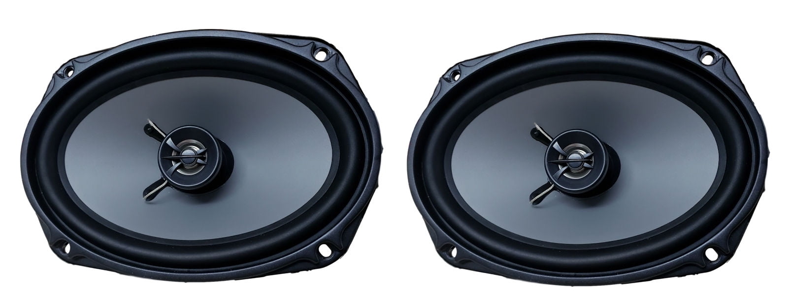 LAIKOU Car Door Speaker Decoration Cover Ring Trim Audio Surround Interior Accessories for 2011-2021 Dodge Charger White 