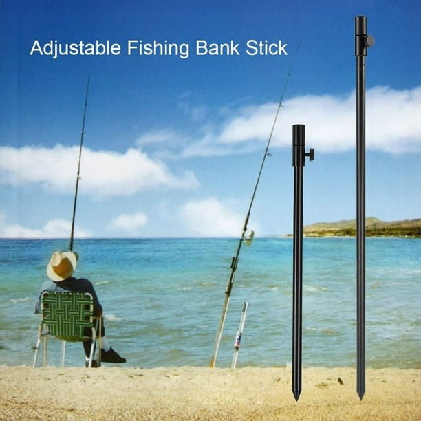 Yangxue002 3456cm/4875cm Extending Aluminum Alloy Fishing Bankstick Adjustable Carp Fishing Bank Stick Fishing Rod Pod Rest For Bite Alarm