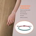 thumbnail image 4 of Friendship Bracelet Gift Thread Hand Adjustable Drawstring Length Chain Drawstring Decoration Women Accessories Jewelry Bangle for Wedding Beach Party Type 17, 4 of 6