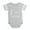 Heather Gray, variant on CafePress - Future Lineman2_White - Cute Infant Baby Football Bodysuit
