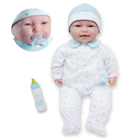 Play Doll - 20 in. Soft Body Baby Doll in Baby Outfit Blue with Pacifier