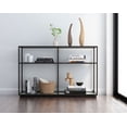 thumbnail image 4 of Kure Console Table-Distressed Black, 4 of 5