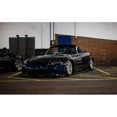 Honda S2000 Polyurethane - Honda S2000 2000-2009 AR Spec Style 1 Piece Polyurethane Front Bumper
