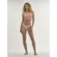 thumbnail image 2 of No Boundaries Eyelet Bandeau Swim Top, Sizes XXS-XXL, 2 of 6