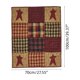 thumbnail image 3 of Independence Day Star Plaid Print Flannel Blanket, 3 of 6