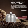 thumbnail image 2 of 1Pcs Coffee Maker Long Mouth With Wood Handle For Tea House Use 500ml, 2 of 4