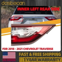 Dasbecan Left Driver Side Inner Tail Light Lamp For Chevrolet Traverse 2018-2021 #85164974 84835392 84482360 84616090
