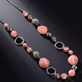 thumbnail image 2 of Long Beaded Sweater Chain Fashion Jewelry Necklace Gifts For Women, 2 of 6
