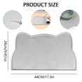 thumbnail image 4 of Alfombrillas de alimentación antideslizantes a prueba de fugas, cojín portátil para cuenco, suministros para mascotas de silicona Hugtrwg Para estrenar, 4 of 9