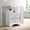 White, variant on Contemporary 2 - drawer nightstand with hidden tray / In the bedroom / Keeps valuables safe