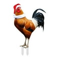 thumbnail image 1 of Navidad: Gallina, Erizo Y Conejo Adorables. Tarjeta Acrílica Con Impresión Plana En 2D. Estaca Para Insertar En El Suelo. Decoración Navideña Colorida Para Jardín. Adecuada Para El Jardín En Navidad, 1 of 3