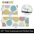 thumbnail image 3 of Anti Fatigue Kitchen Rug Sets 2 Piece Non Slip Kitchen Mats for Floor Cushioned Kitchen Rugs and Mats Waterproof Comfort Standing Mat Runner for Kitchen,Home Office,Sink,Laundry, 3 of 6