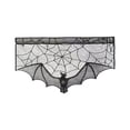 thumbnail image 2 of BUTASY Halloween Table Runner, Black Lace Spider Web Table Runner for Halloween Table Runner, Spooky Table Runner for Fall Holiday Decoration, 2 of 6
