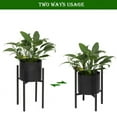 thumbnail image 4 of Fithood 2 Pack Metal Plant Stand Indoor Black, 4 of 5