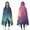 Colorful Tie Dye-1, variant on Wearable Blanket,Colorful Tie Dye Nebula Pattern Hooded Wearable Flannel Blanket for Adults & Teens,Winter Poncho Shawl Wrap Cape Cozy Anti-Pill,50"x60"
