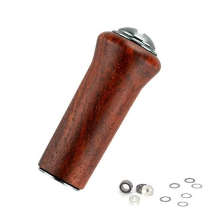 Fishing Wheel Modification Grip Solid Wood Handle Replacement Casting Reel Handle Baitcasting Fishing Reel Rocker Handle