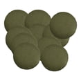 thumbnail image 3 of 10 Pcs Boutons Recouverts de Tissu 20mm pour Chemises Manteaux Robe Formelle Verte, 3 of 8