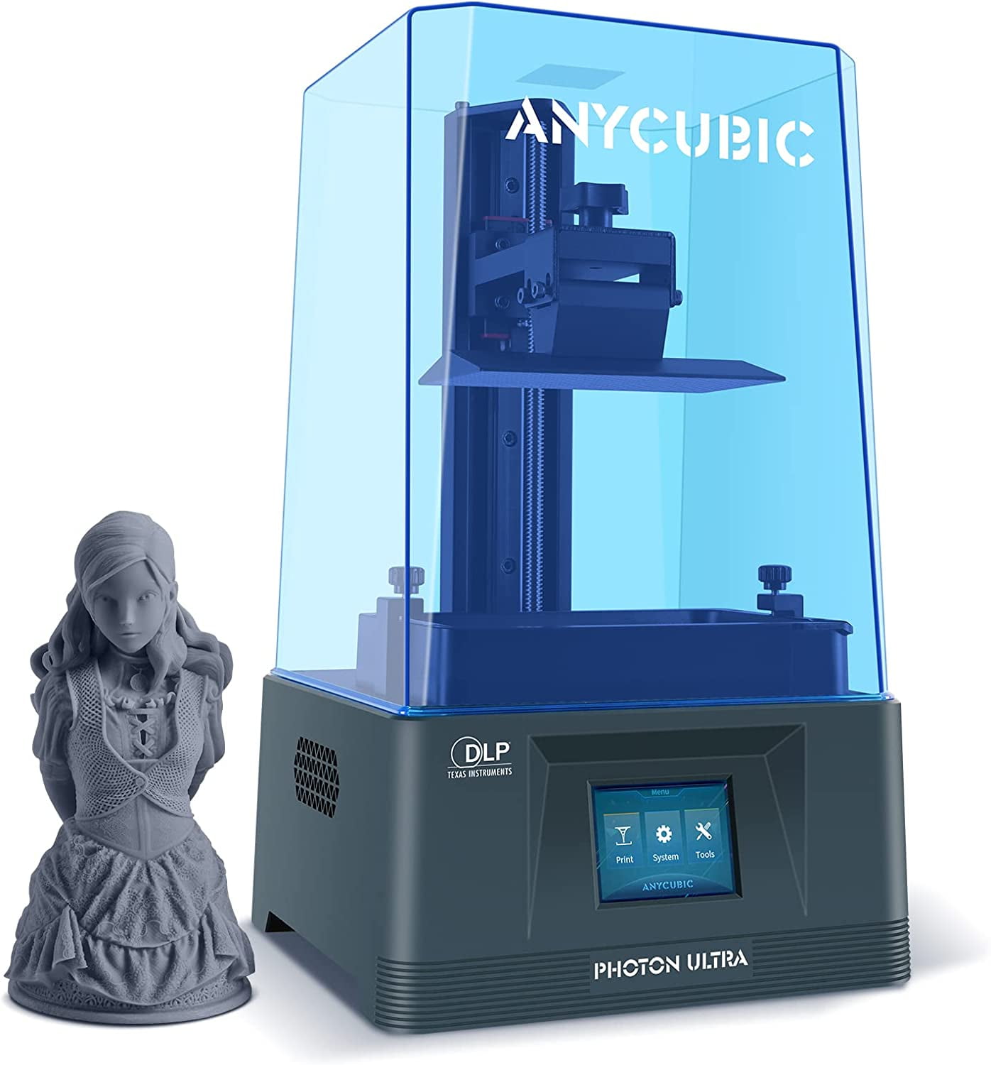 ANYCUBIC Photon Ultra Resin 3D Printer, DLP Desktop with Ultra-Silent Printing, High Precision, Low Power, Build Volume 4.03'' x 2.26'' x 6.5'' - Walmart.com